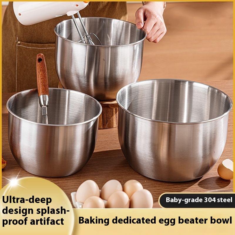 Baking Kitchen Design - 1Pc Stainless Steel Mixing Bowl For