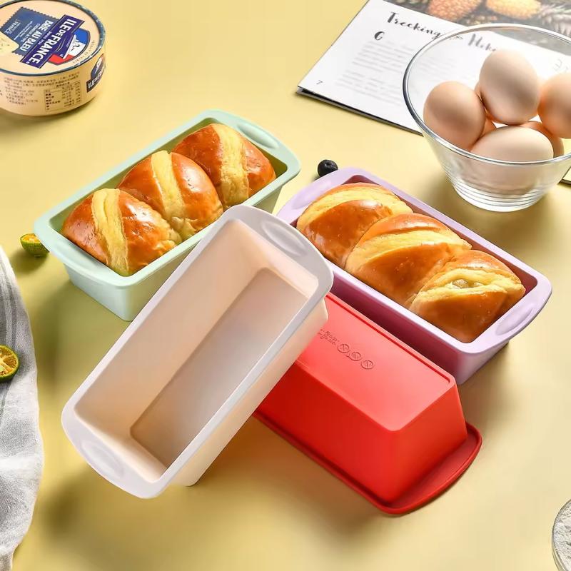 Kitchen Baking Supplies - 1/4Pcs Household Rectangular Silicone Mold Candy
