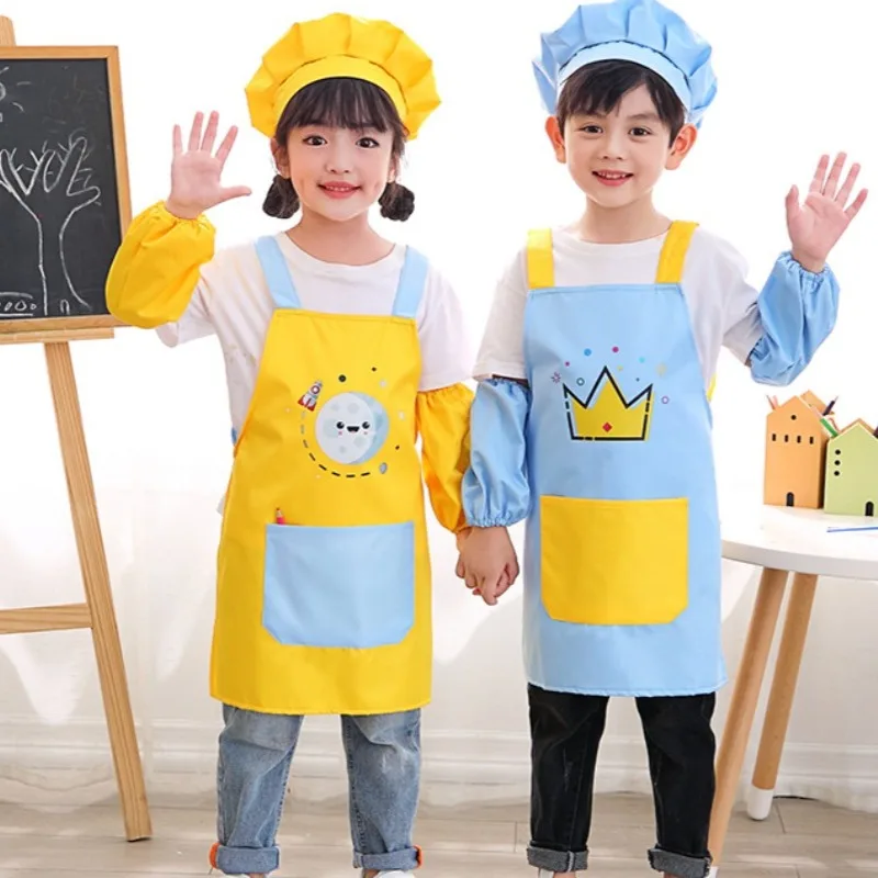 3pc Children Kitchen Apron Set - огляд і ціна Kitchen Baking Drawing