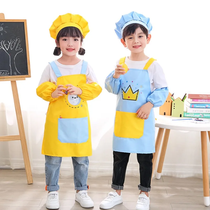 3pc Children Kitchen Apron Set - огляд і ціна Kitchen Baking Drawing