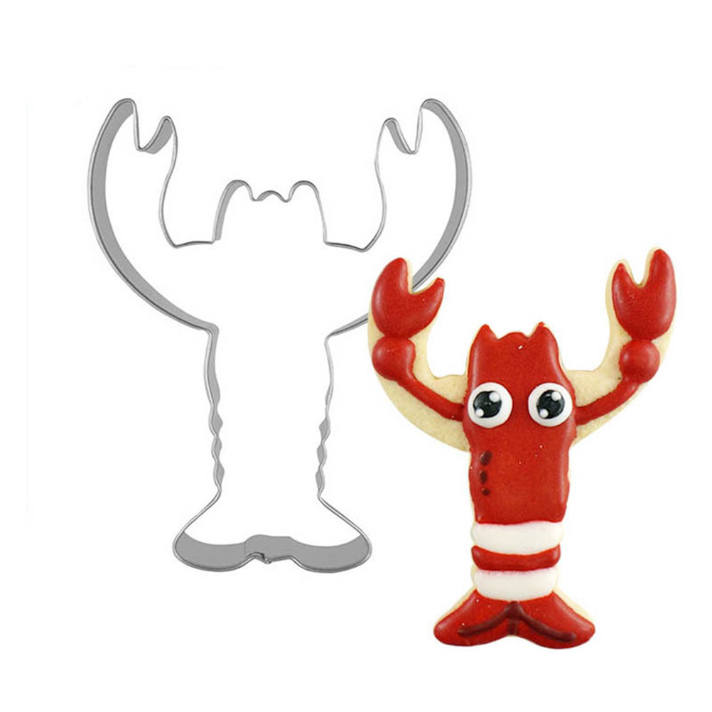 4pcs Lobster Shape Cookie Cutt - огляд і ціна Baking Kitchen Design