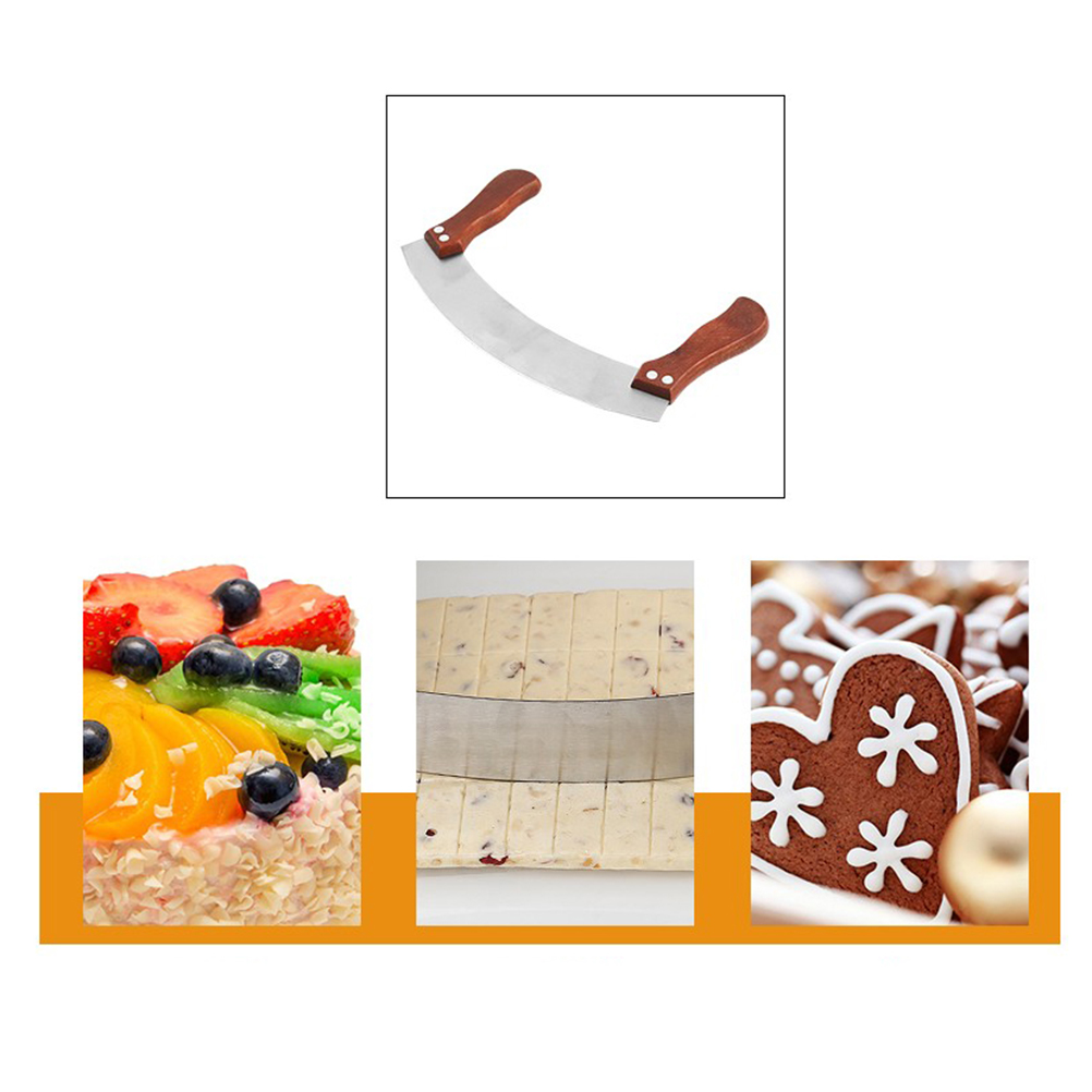 1pc Double Handle Nougat Cutte - огляд і ціна Baking Kitchen Design