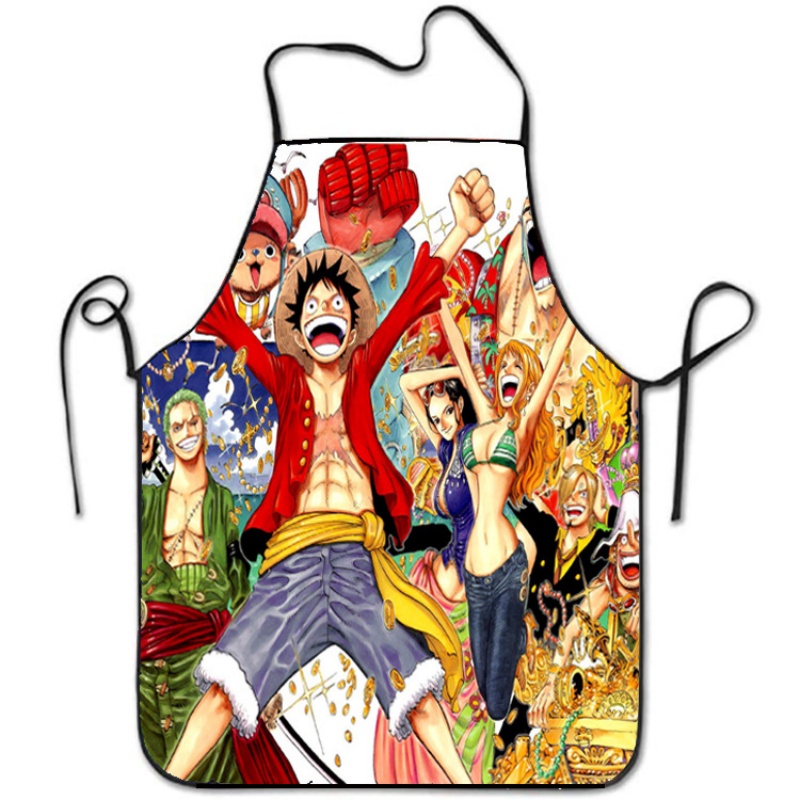 One Pieces Luffy Apron Printed - огляд і ціна Kitchen Baking Items