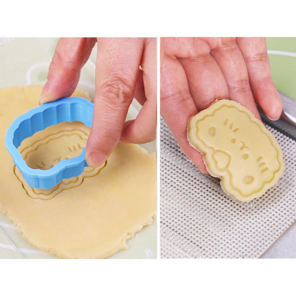 Cookie Mold Stamp Cartoon Saus - огляд і ціна Kitchen Baking Items
