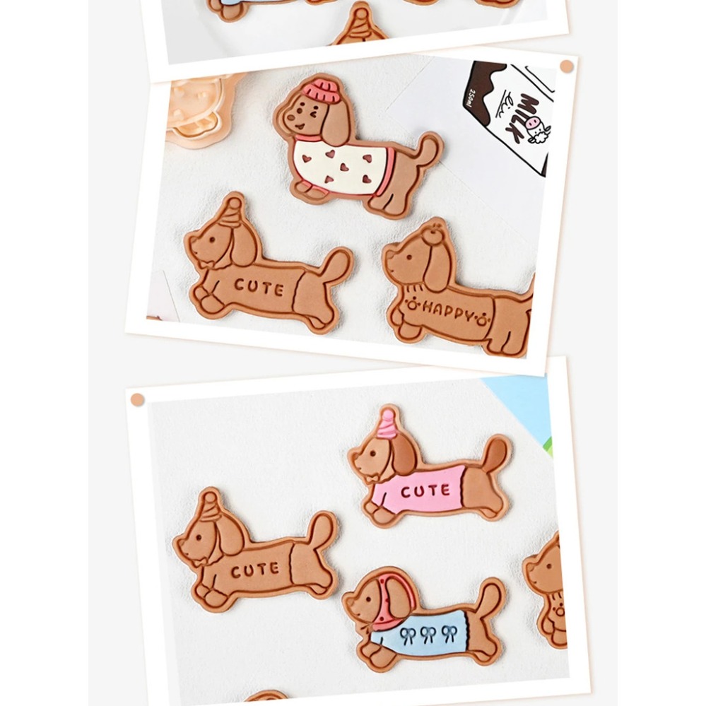 Cookie Mold Stamp Cartoon Saus - огляд і ціна Kitchen Baking Items