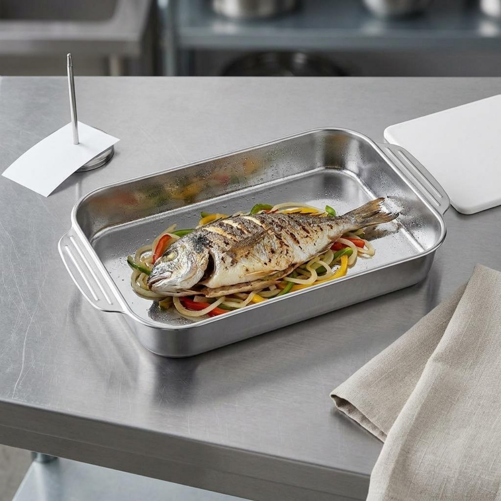 Stainless Steel Roasting Pan R - огляд і ціна Kitchen Baking Corner