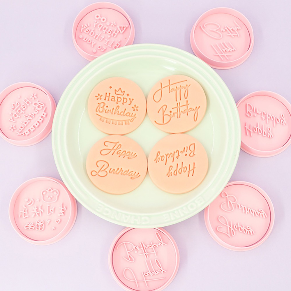 Happy Birthday Cookie Cutters  - огляд і ціна Kitchen Baking Supplies