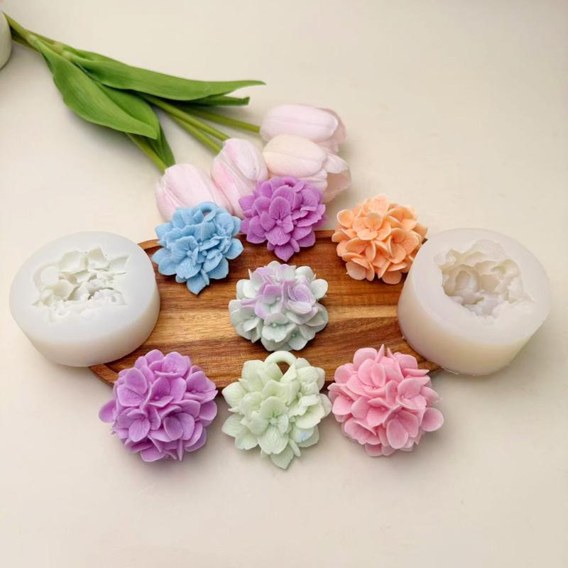 ●Hydrangea Flower Silicone Mol - огляд і ціна Kitchen Baking Items