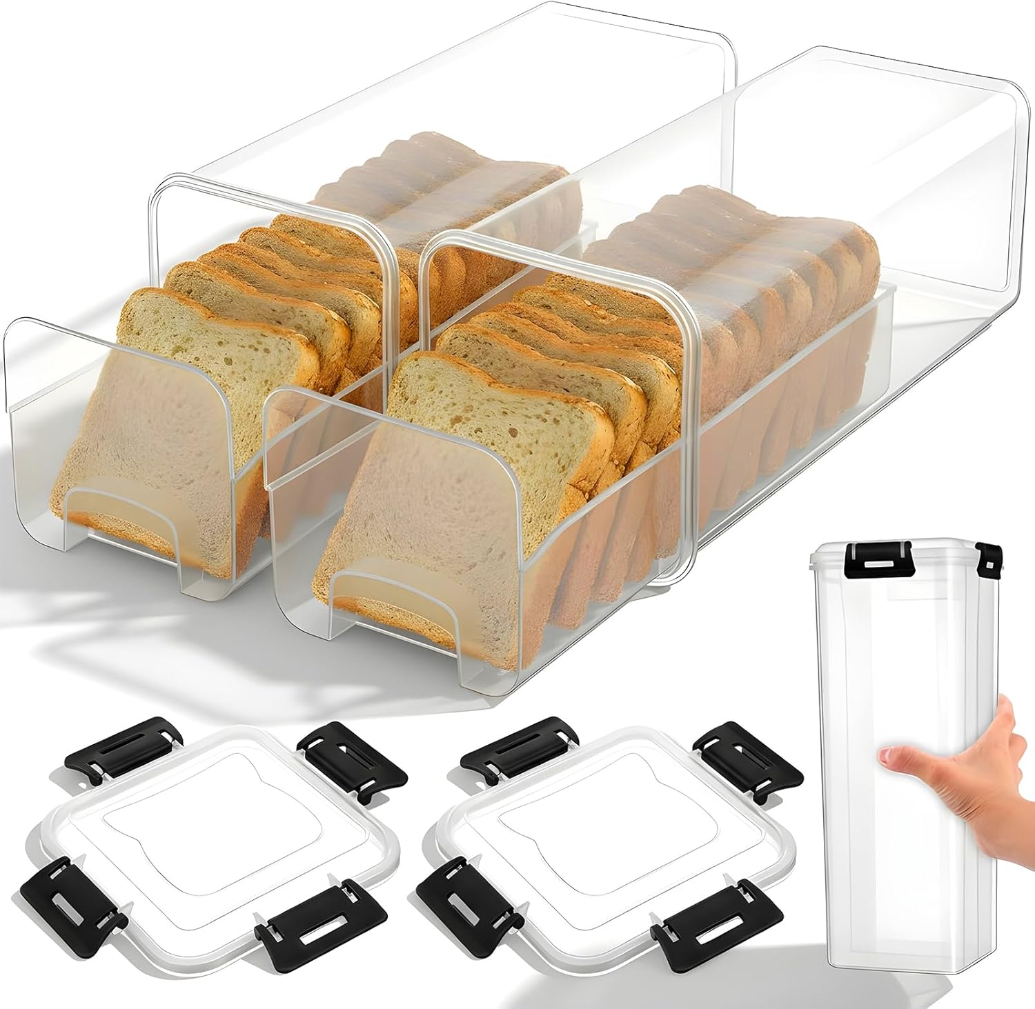 Bread Storage Container with A - огляд і ціна Kitchen Baking Tray