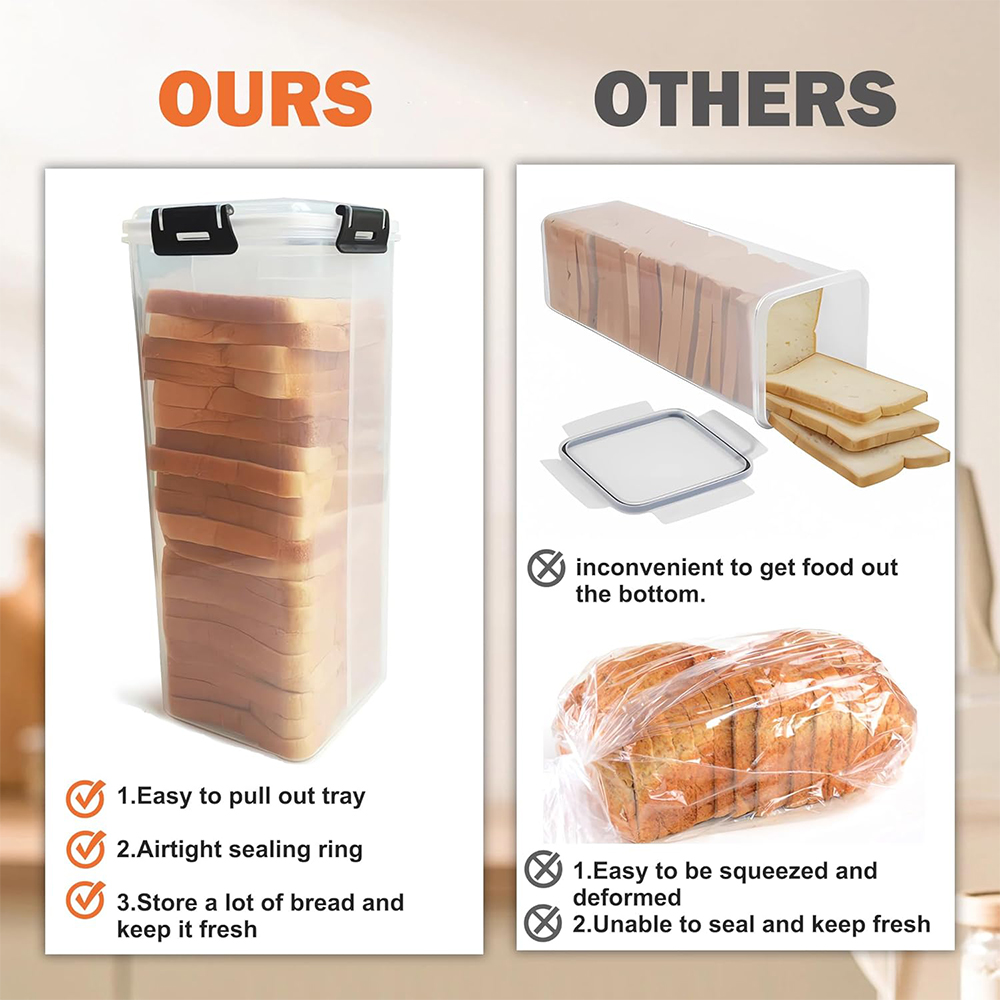 Bread Storage Container with A - огляд і ціна Kitchen Baking Tray
