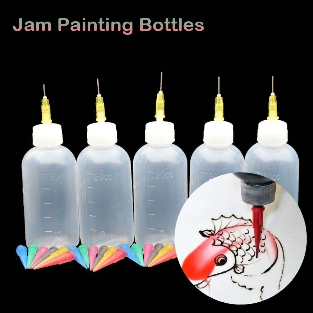 50ML Craft Jam Pot Nozzles Coo - огляд і ціна Kitchen Baking Drawing