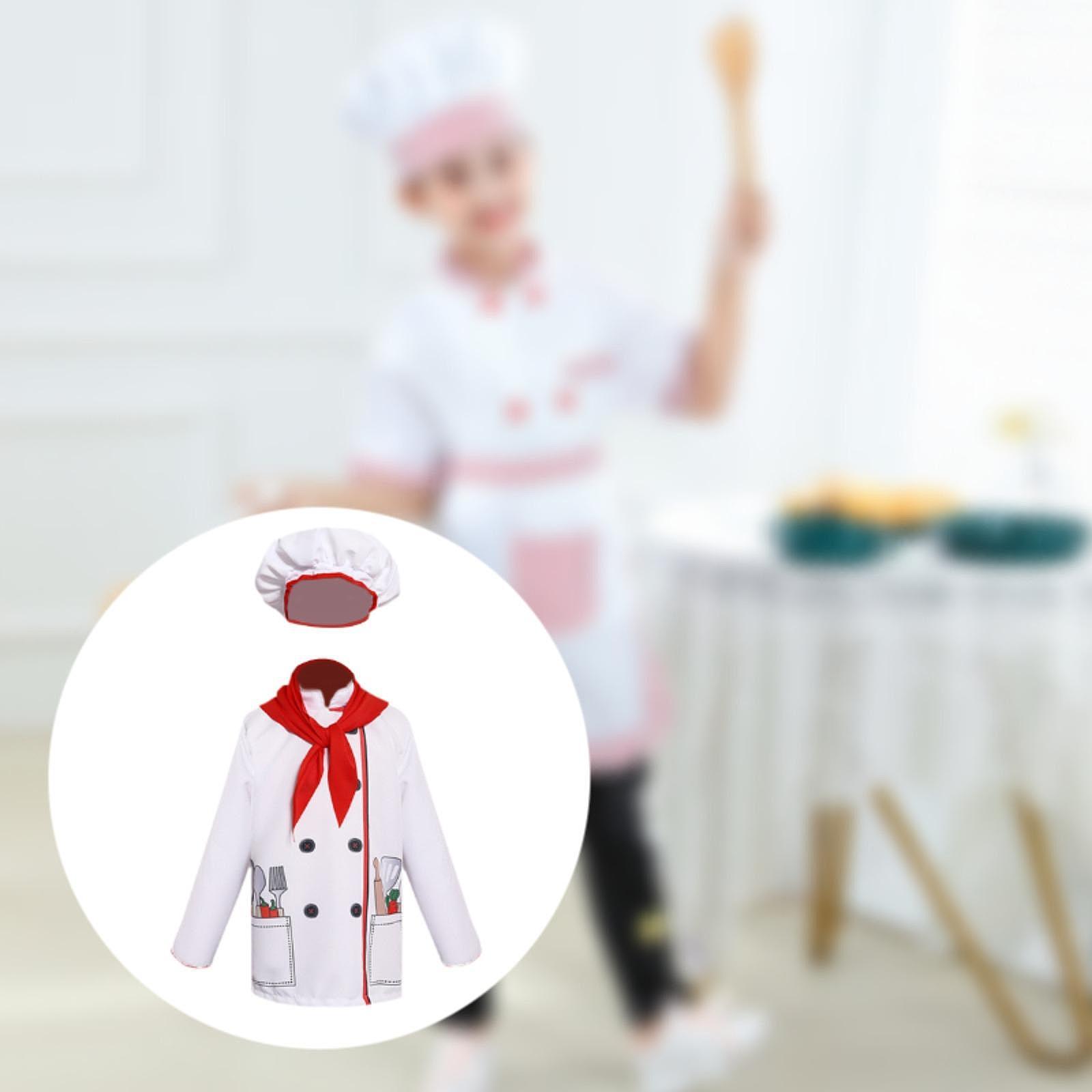 Kids Chef Costume Set Kids Coo - огляд і ціна Cooking Chef Xl