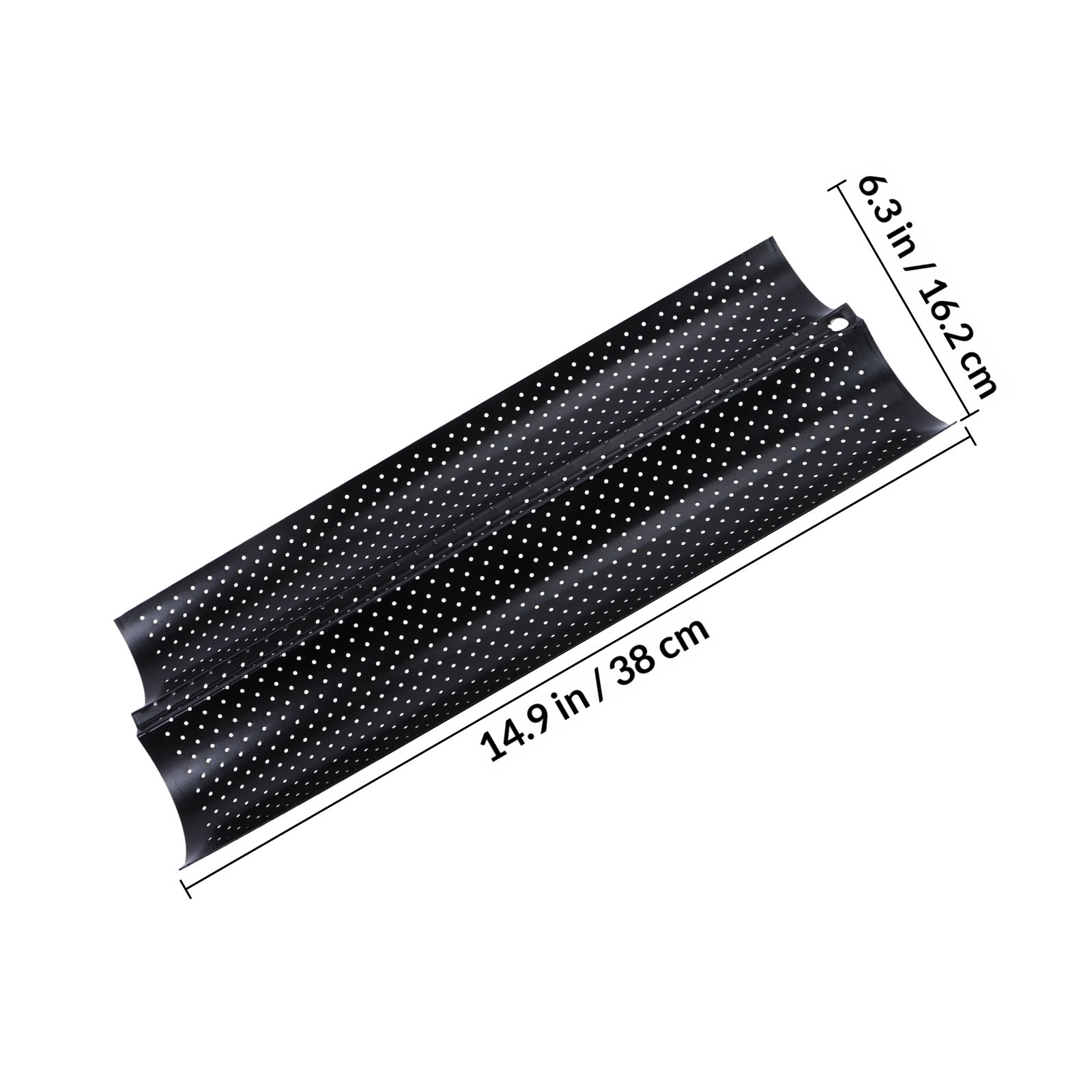 2-Slot French Bread Baking Mou - огляд і ціна Kitchen Baking Tray