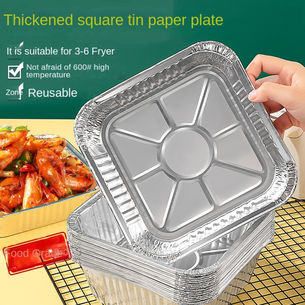 20CM Air Fryer Aluminum Foil P - огляд і ціна Kitchen Baking Tray