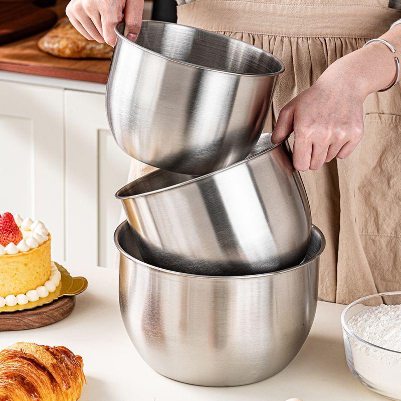1Pc Stainless Steel Mixing Bow - огляд і ціна Baking Kitchen Design