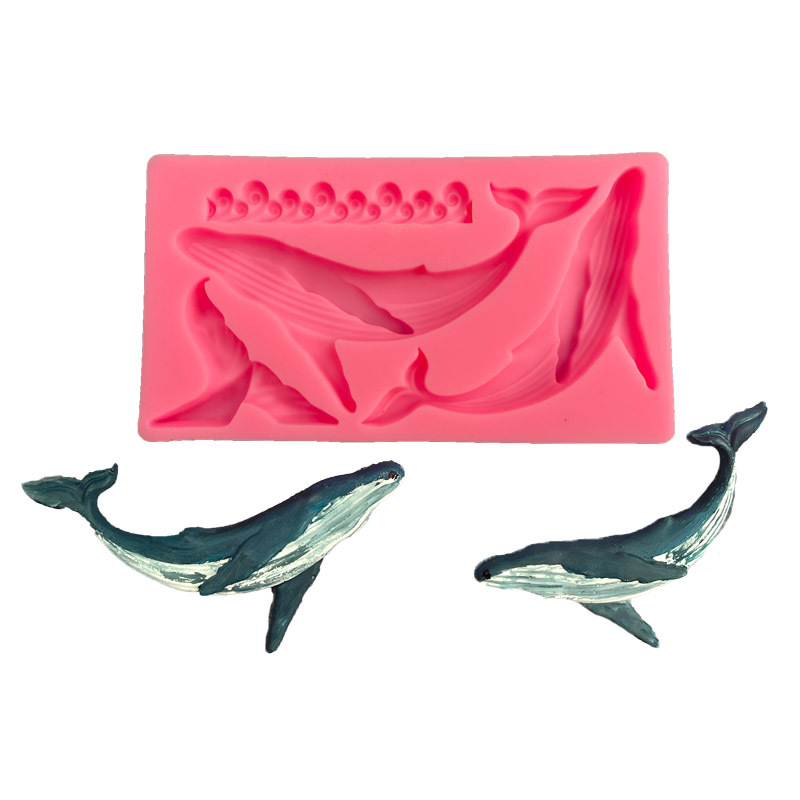 DIY Whale Silicone Mold Ocean  - огляд і ціна Kitchen Baking Items