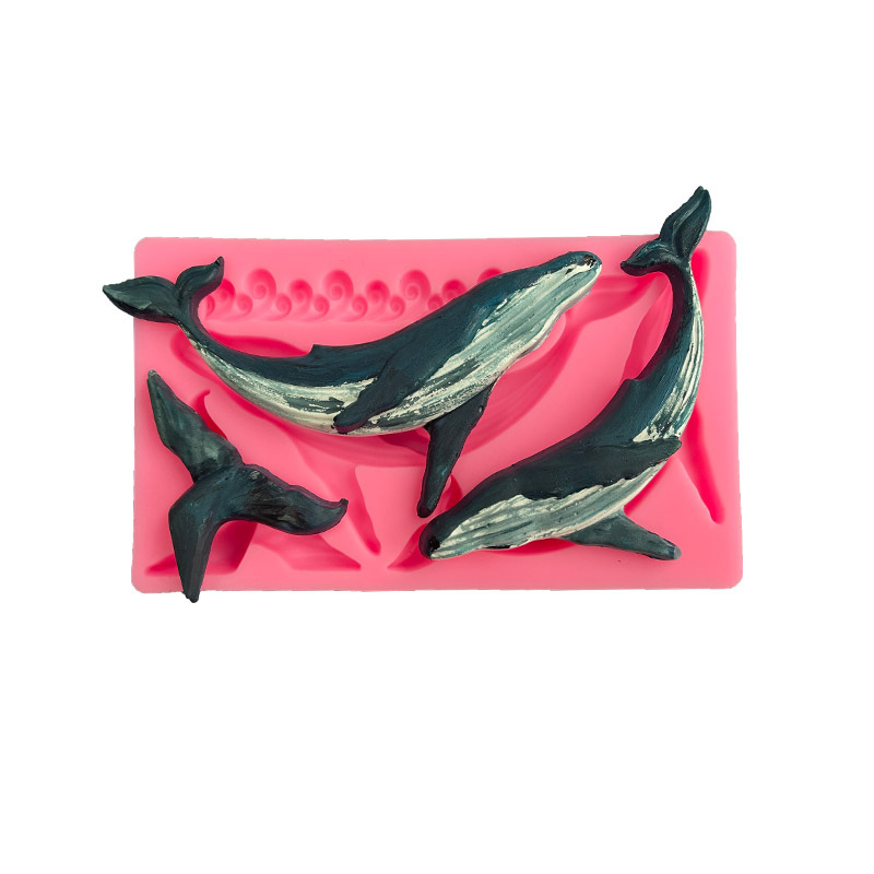 DIY Whale Silicone Mold Ocean  - огляд і ціна Kitchen Baking Items