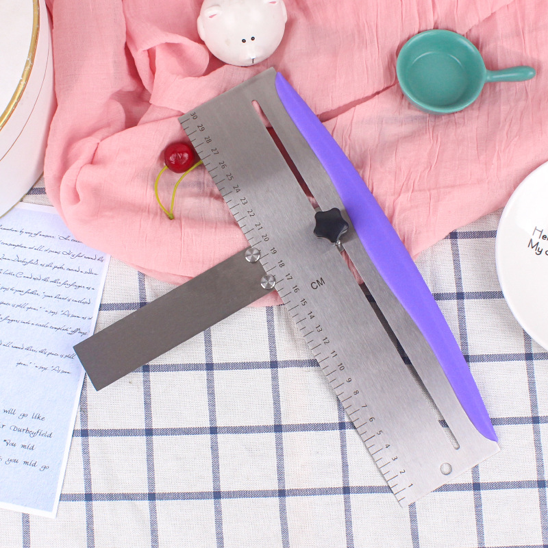 Stainless Steel Cake Scraper I - огляд і ціна Kitchen Baking Corner