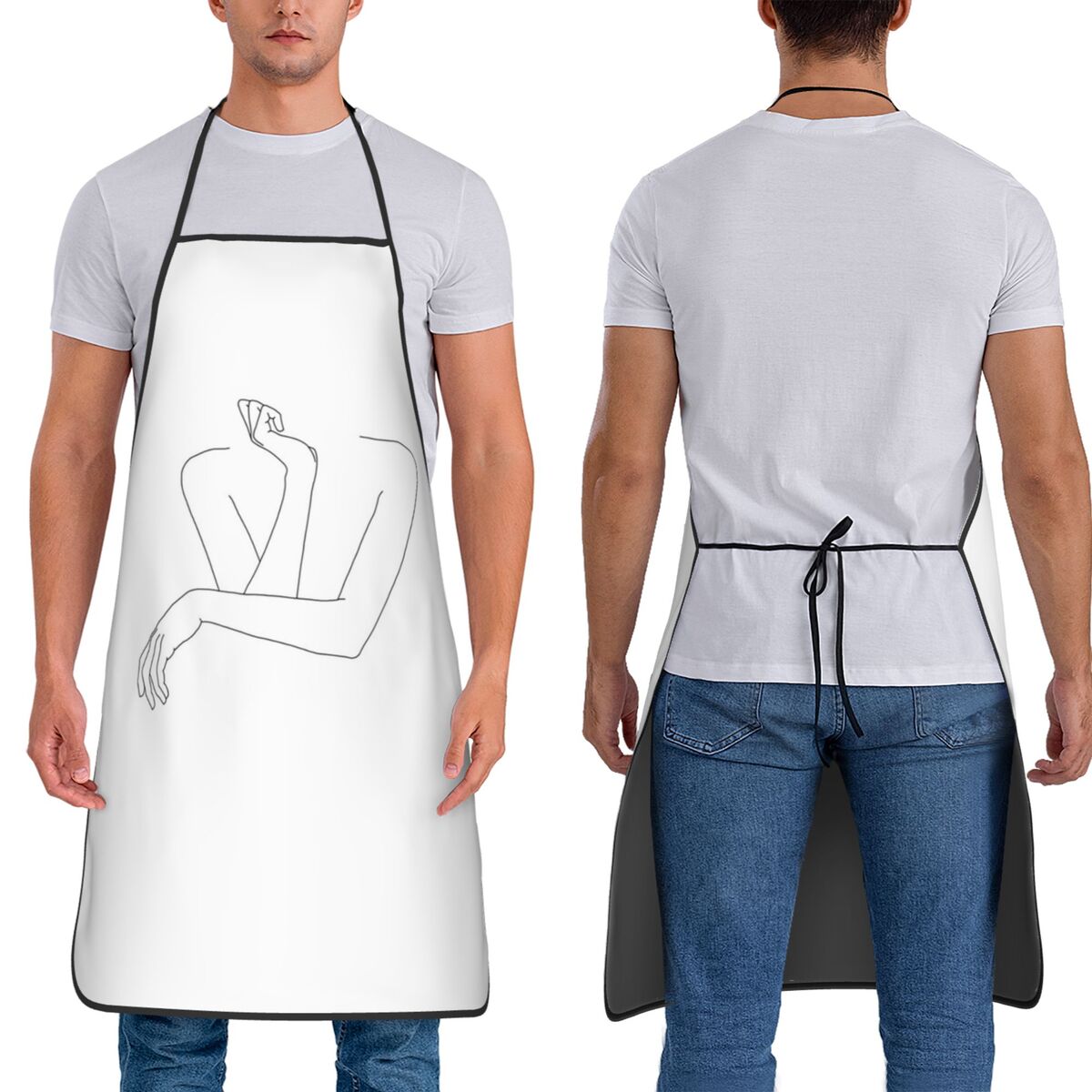 Folded Arms Line Drawing - Ann - огляд і ціна Kitchen Baking Drawing