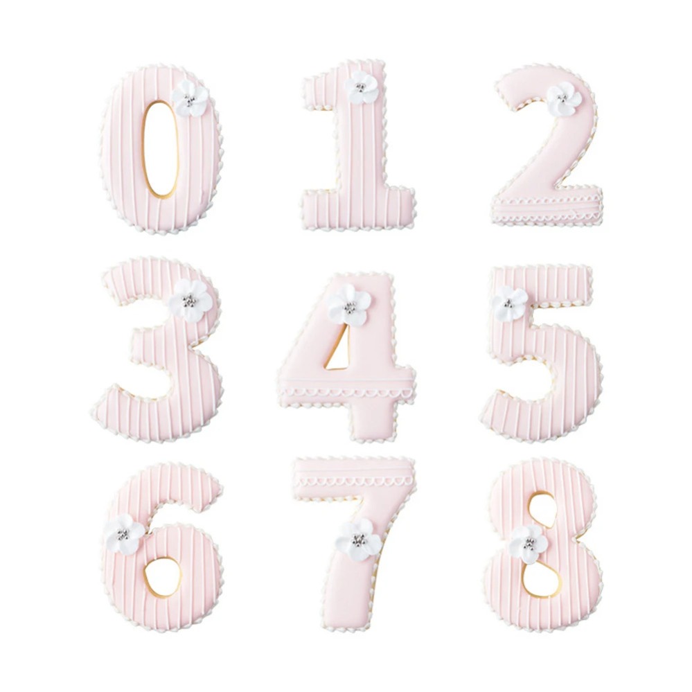 Large Numbers Cookie Cutters B - огляд і ціна Kitchen Baking Items