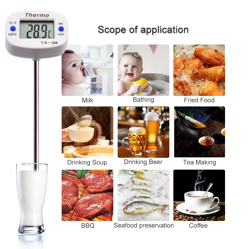 TA288 LCD Digital Food Thermom - огляд і ціна Kitchen Quiz