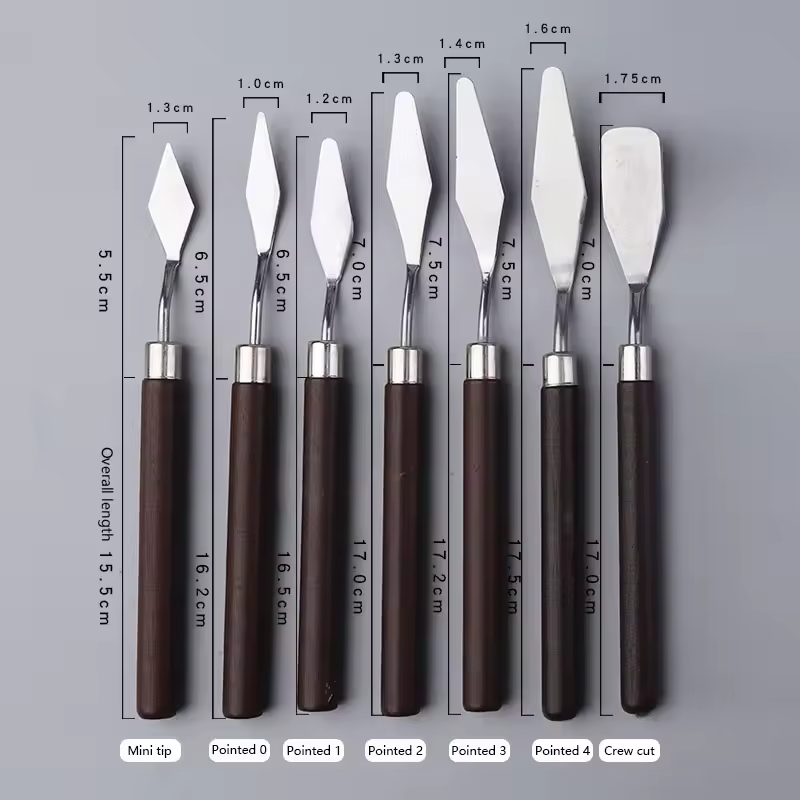 Stainless Steel Artist Spatula - огляд і ціна Kitchen Baking Drawing
