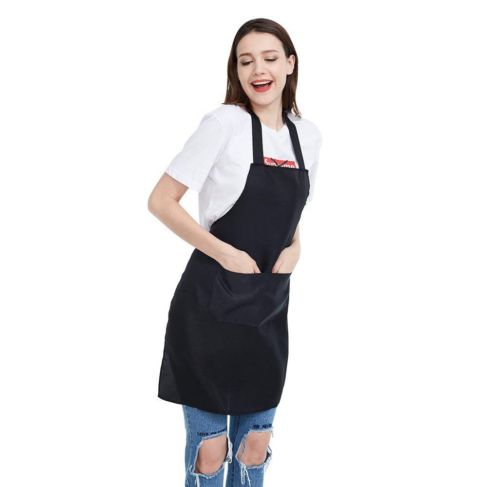 12 Pack Bib Apron - Unisex Bla - огляд і ціна Kitchen Baking Drawing