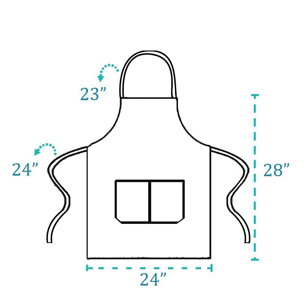 12 Pack Bib Apron - Unisex Bla - огляд і ціна Kitchen Baking Drawing