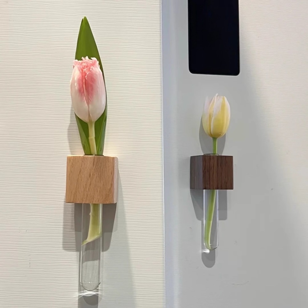 Wooden Test Tube Vase Refriger - огляд і ціна Kitchen Quiz