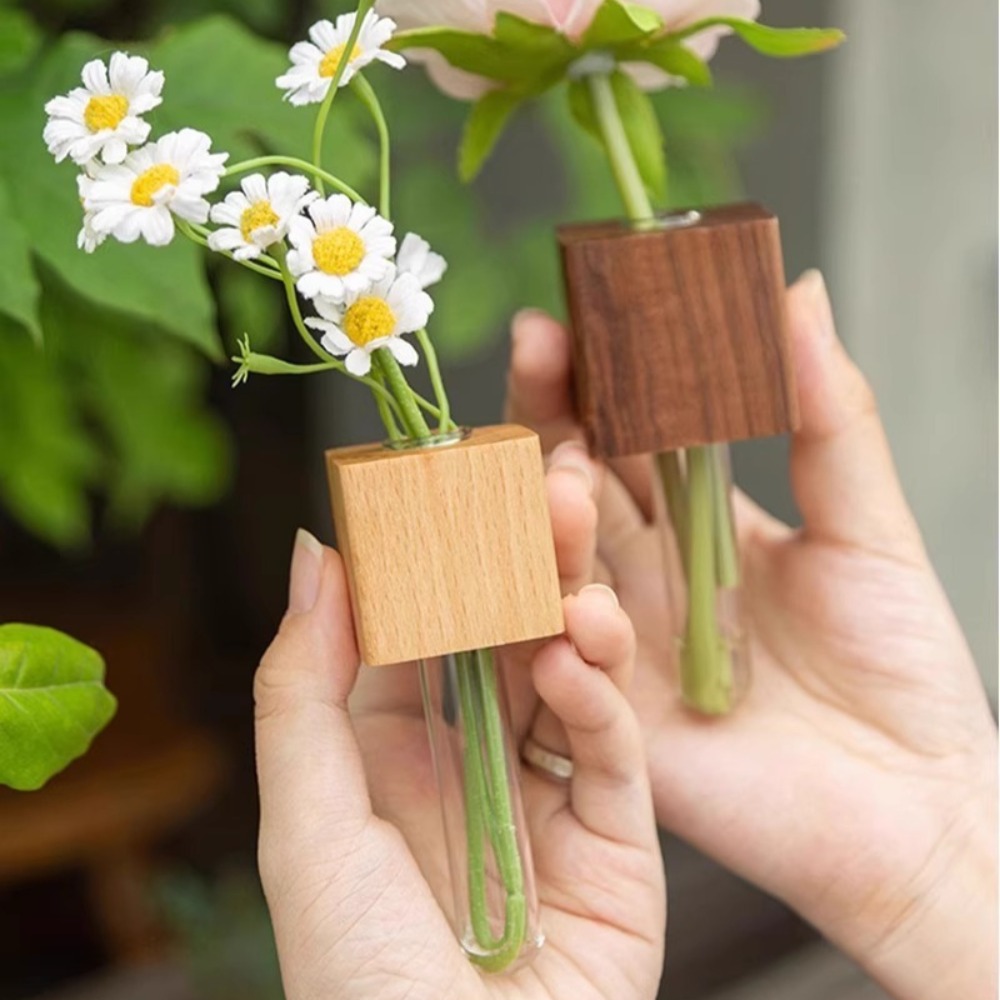 Wooden Test Tube Vase Refriger - огляд і ціна Kitchen Quiz