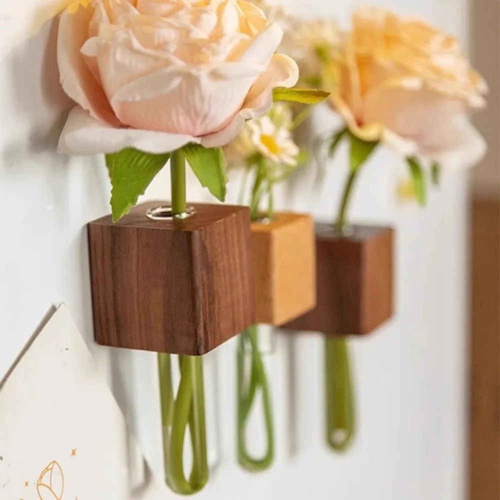 Wooden Test Tube Vase Refriger - огляд і ціна Kitchen Quiz