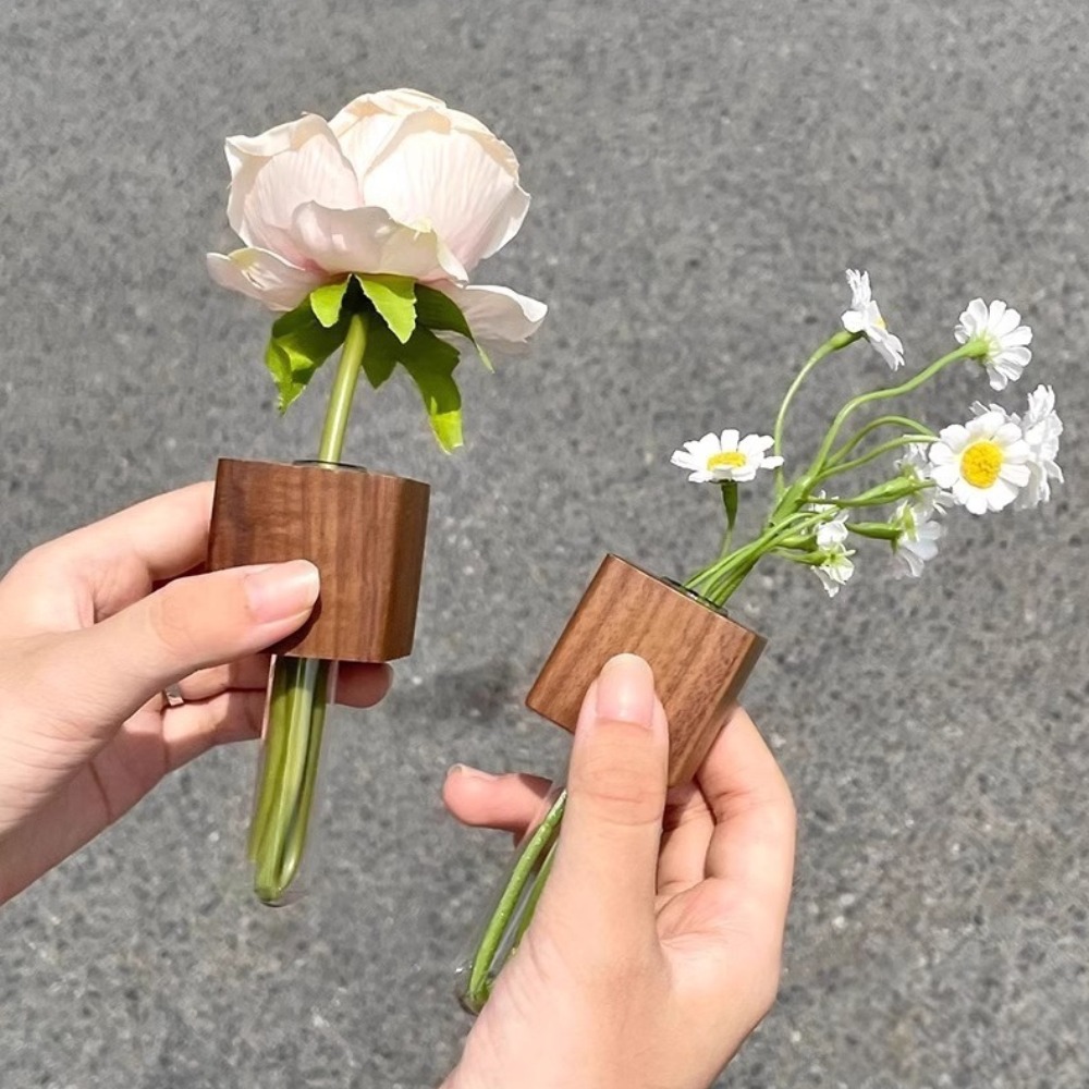 Wooden Test Tube Vase Refriger - огляд і ціна Kitchen Quiz